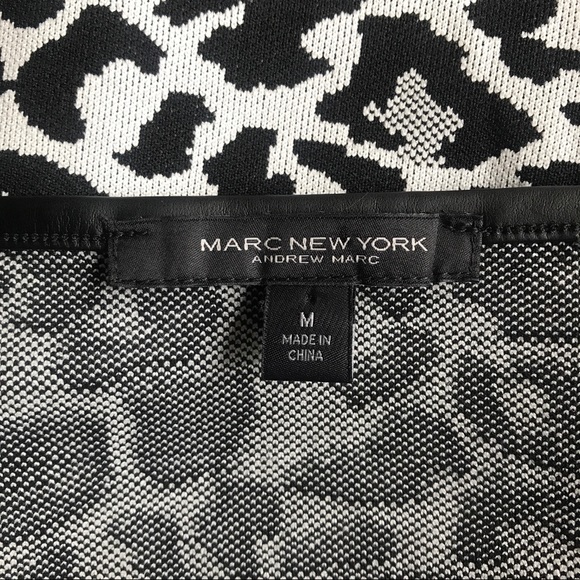 Marc New York Leopard Print Top Size Medium - Picture 8 of 9